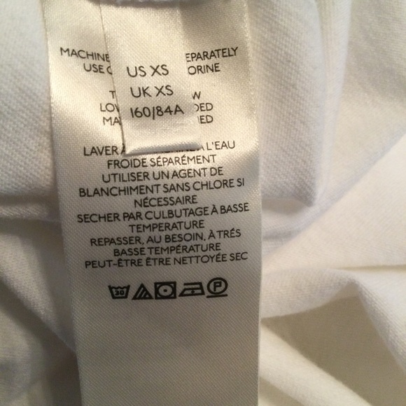 Free People We The Free White Peony Long Sleeved Tee Shirt Size Extra Small - Picture 10 of 16